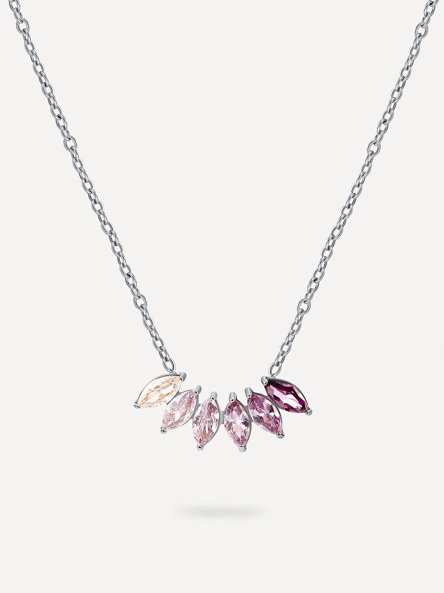 Kaleidos Lavender Kette Silber