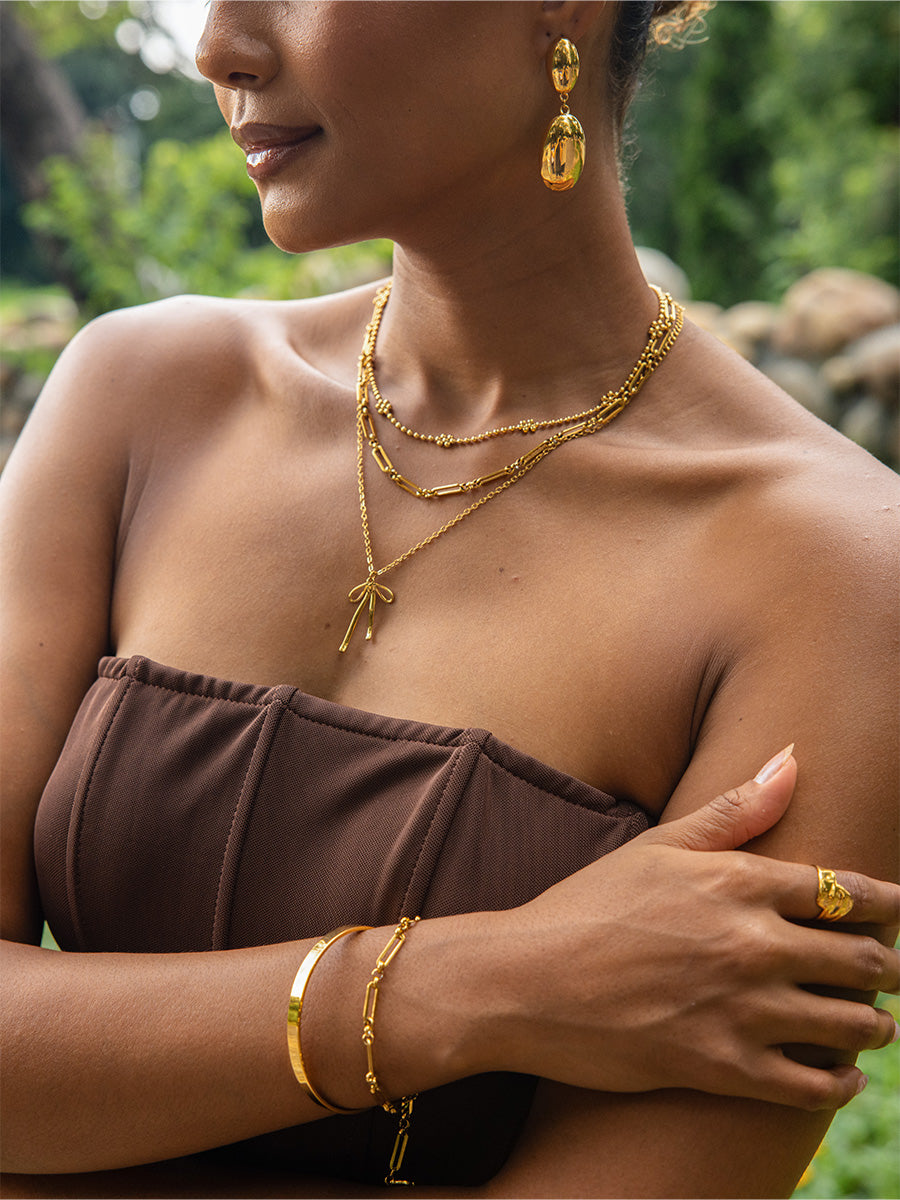 Elegant Bow Kette