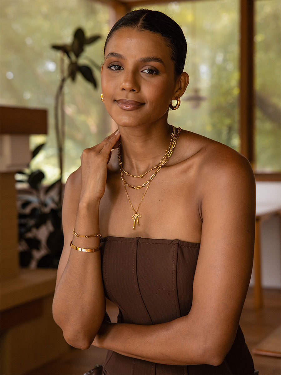 Elegant Bow Kette