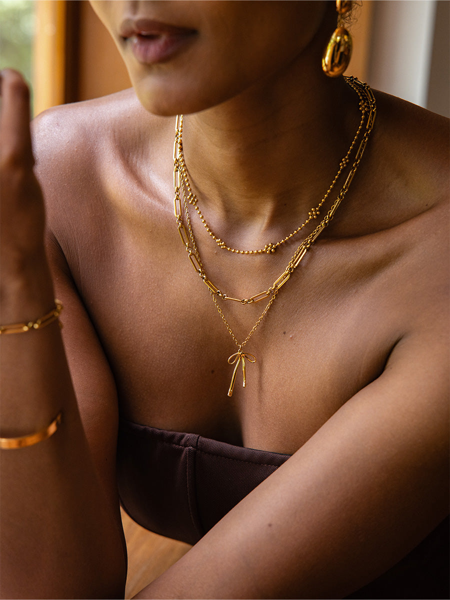 Elegant Bow Kette