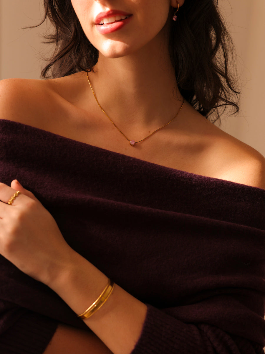 Crystal Delight Pink Kette