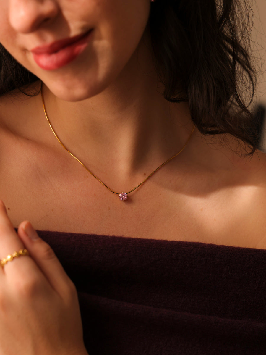 Crystal Delight Pink Kette