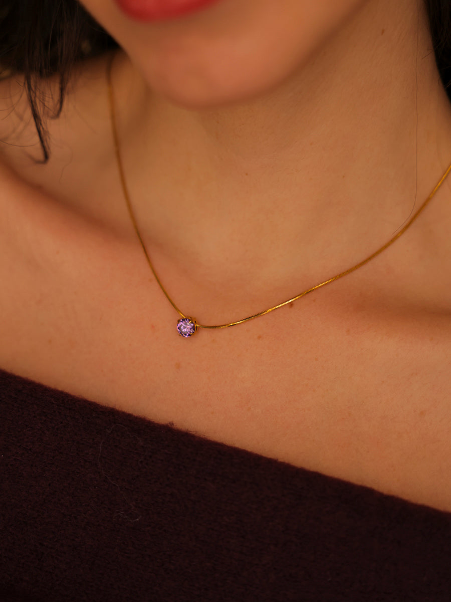 Crystal Delight Purple Kette