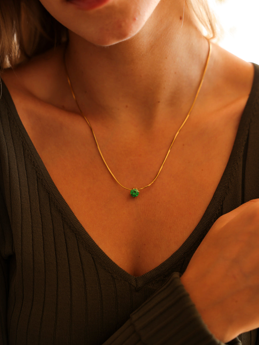 Crystal Delight Green Kette