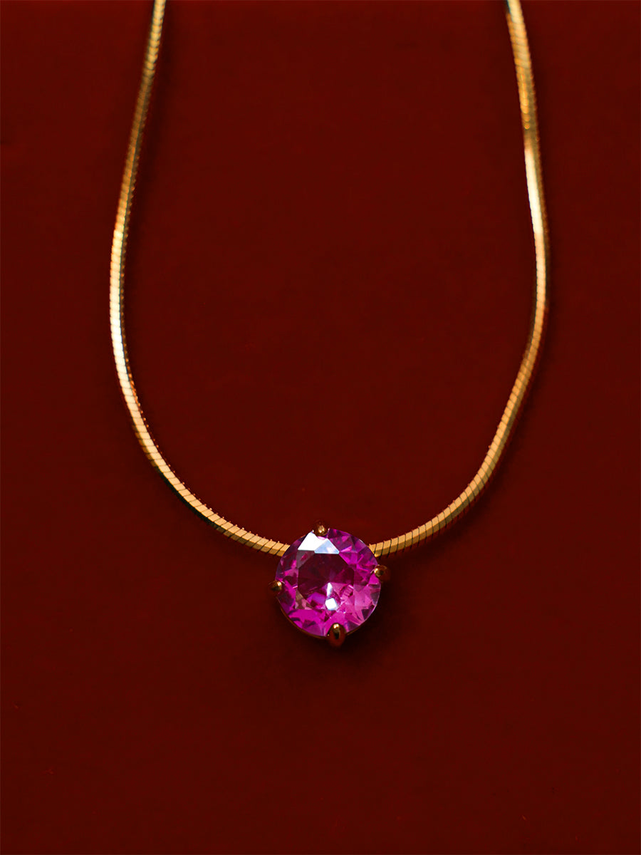 Crystal Delight Ruby Kette