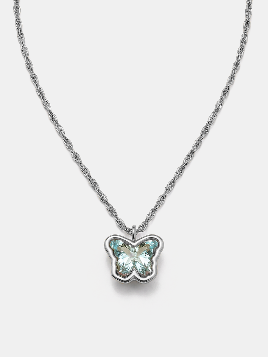 Crystal Butterfly Kette