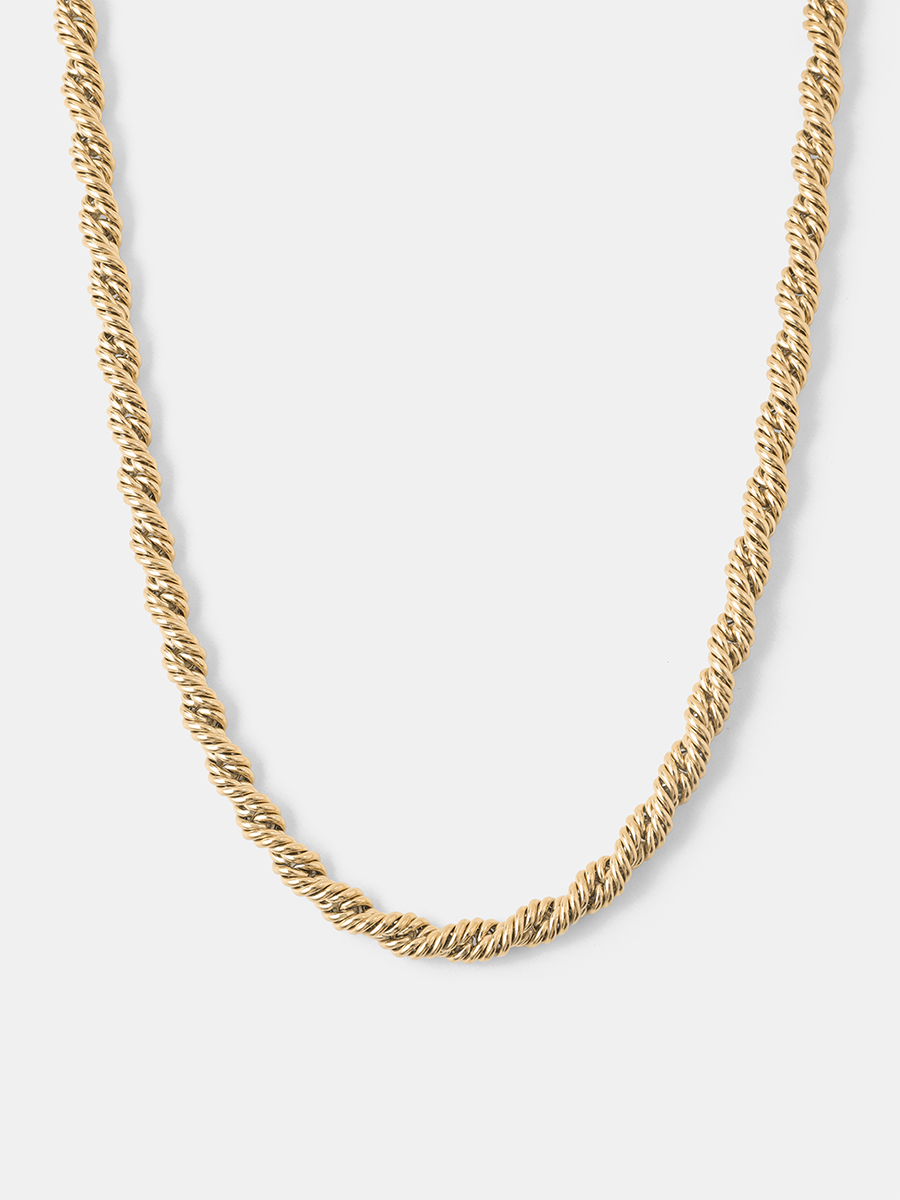 Elegant Spiral Kette