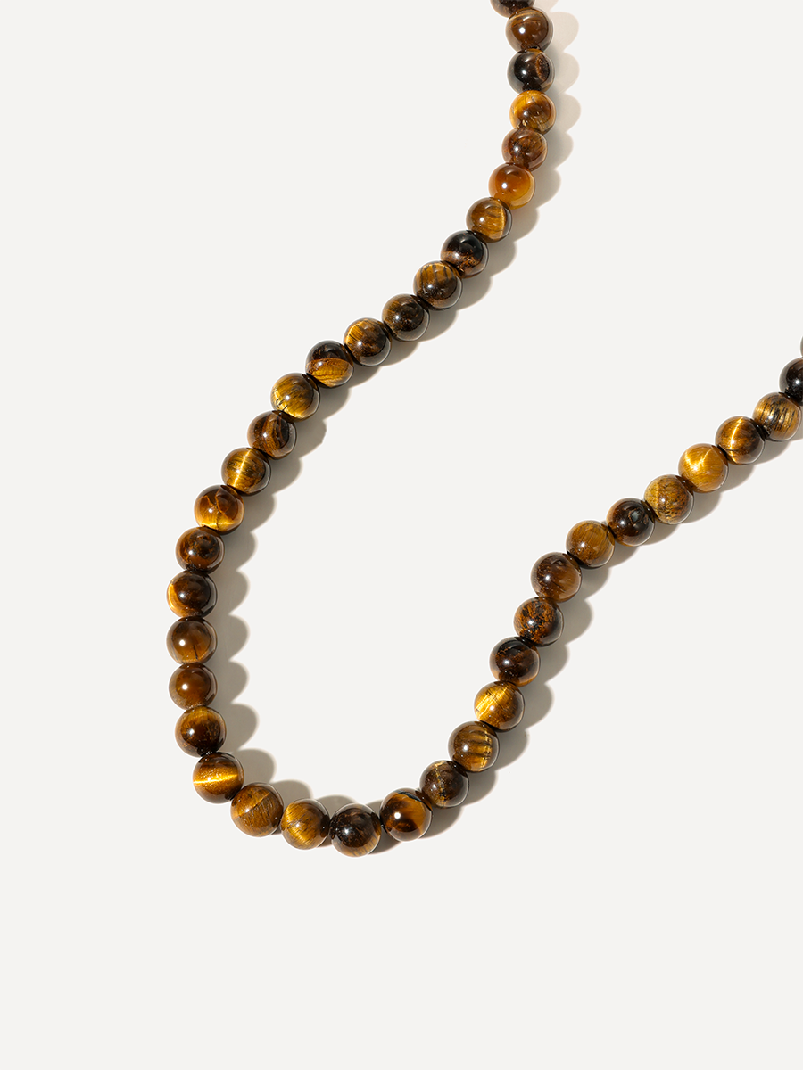 Bold Tiger's Eye Kette