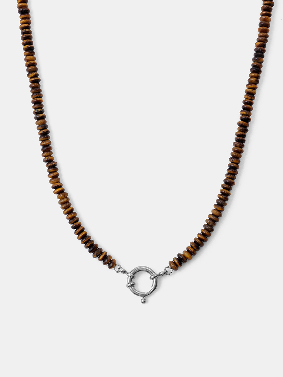 Tiger's Eye Mark Kette ICRUSH