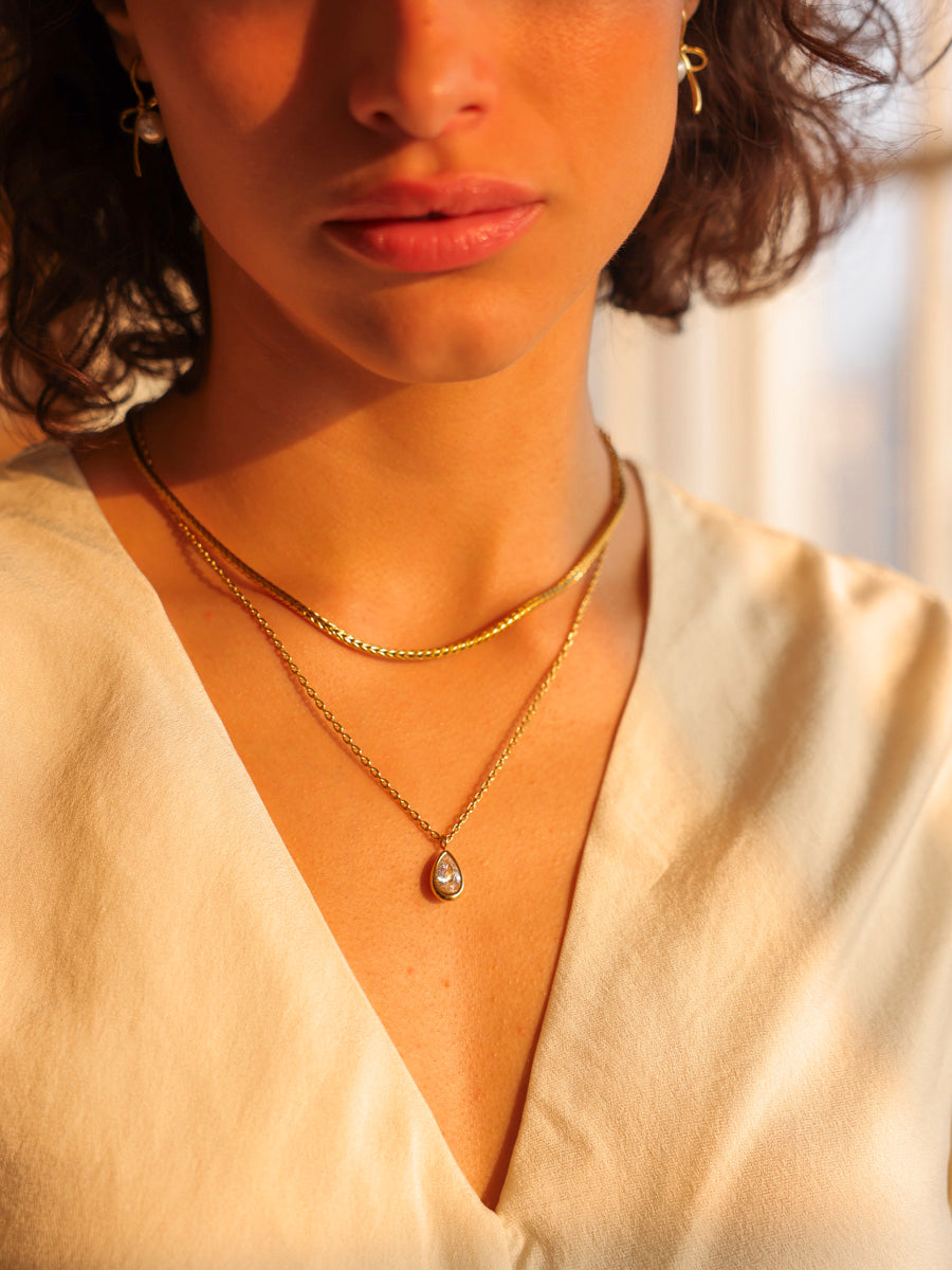 Gleaming Drop Kette