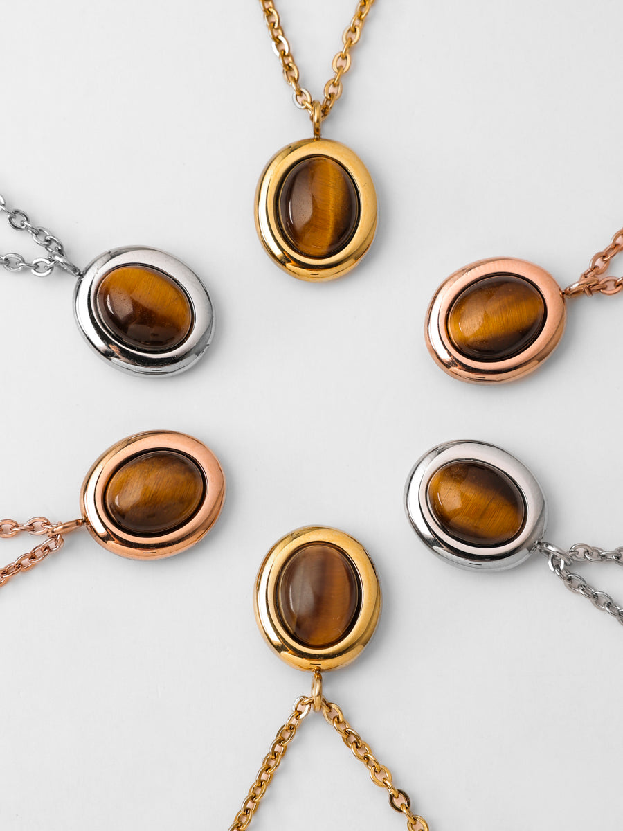 Chasing Starlight Tiger's eye Kette