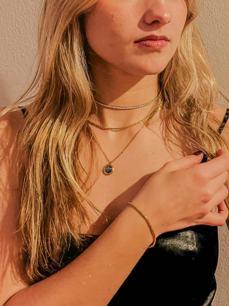 Chasing Starlight Blue-violet Kette