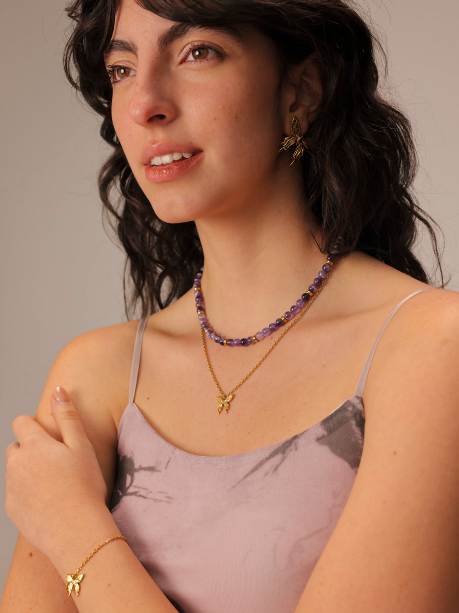 Enchanted Moments Purple Kette