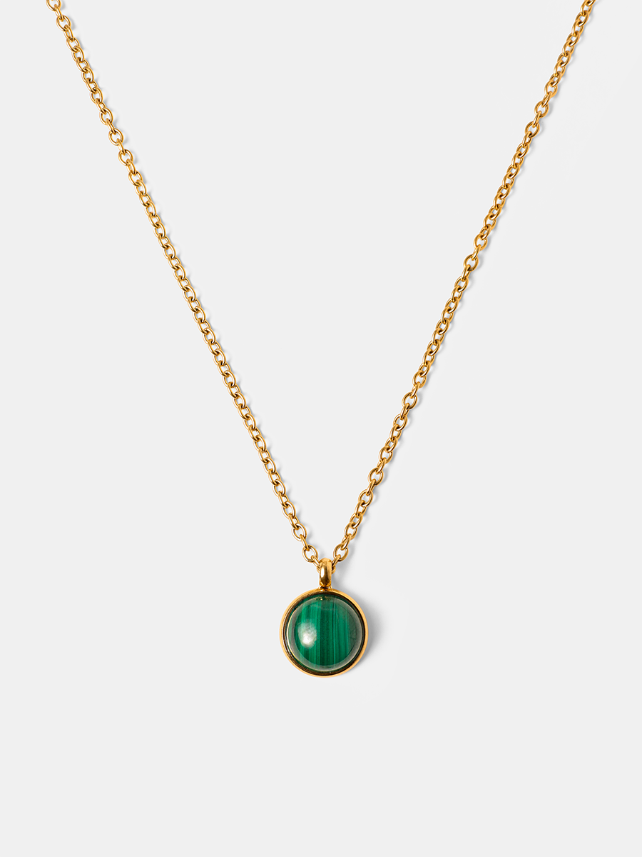 Wandering Wish Dark Green Kette