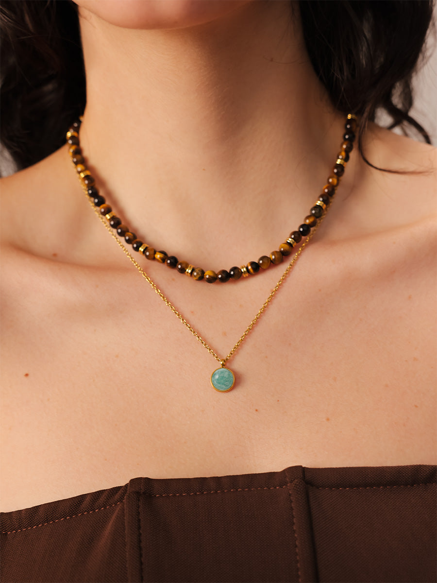 Wandering Wish Sea Green Kette
