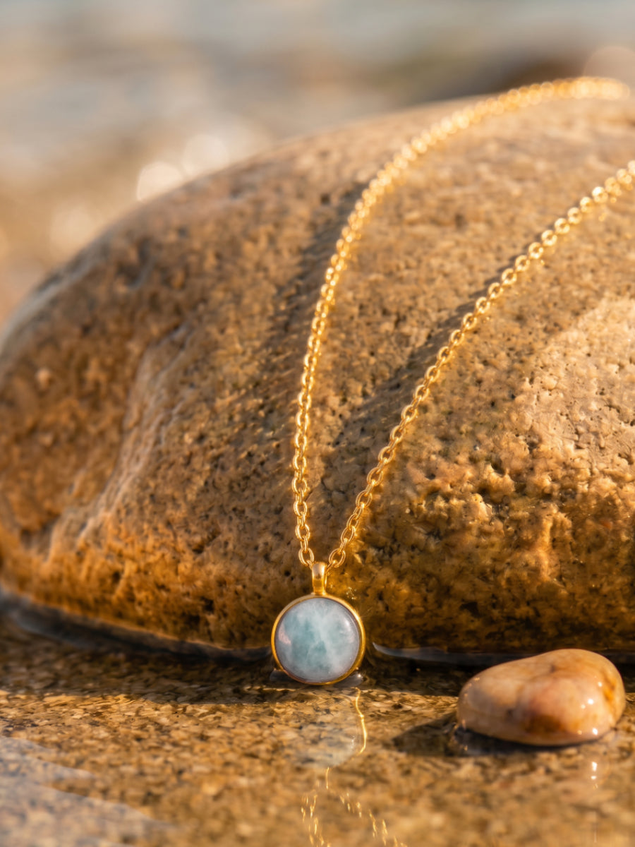 Wandering Wish Light Blue Kette ICRUSH