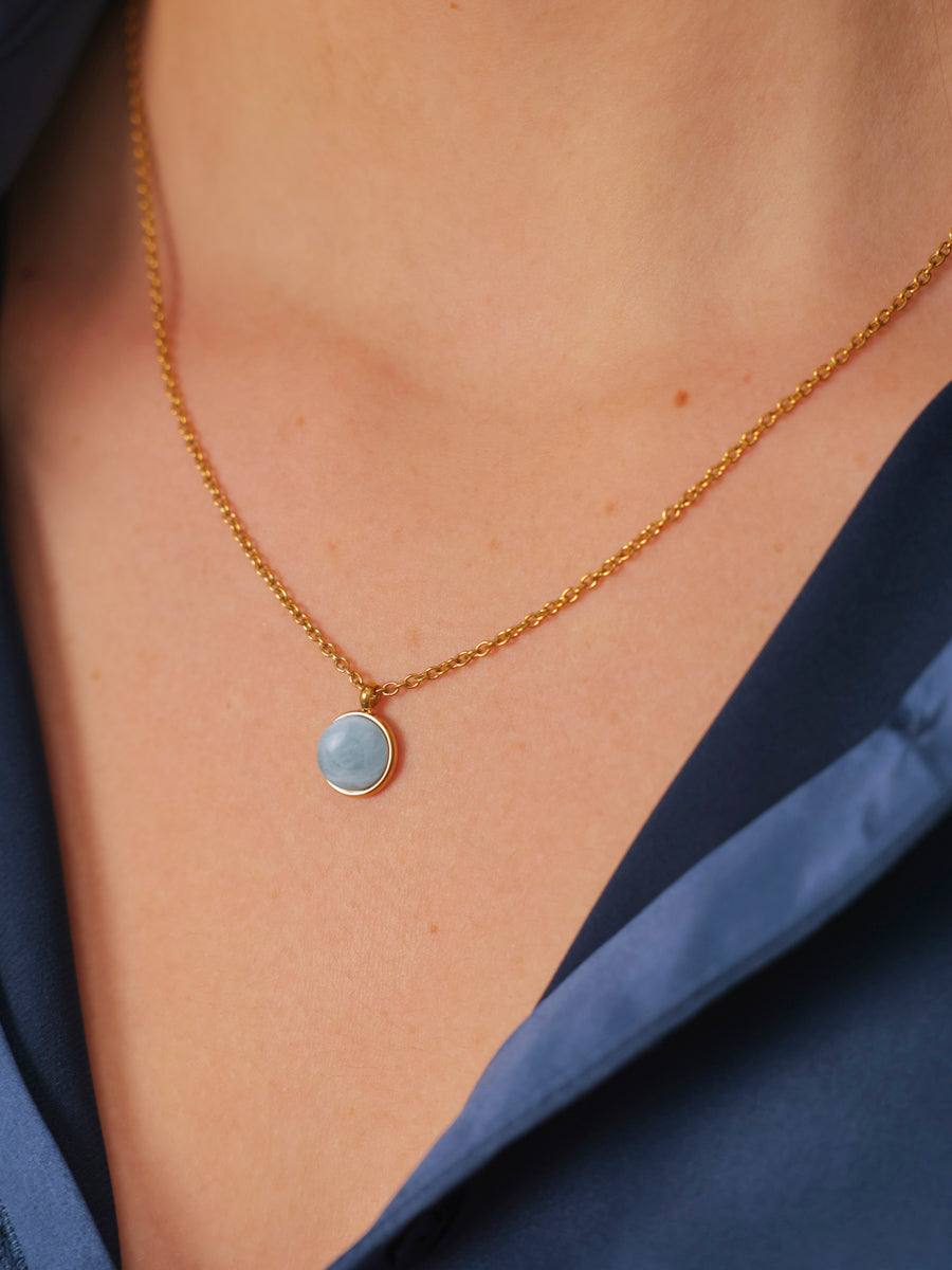 Wandering Wish Light Blue Kette ICRUSH