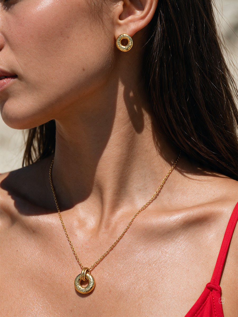 Hammered Texture Kette