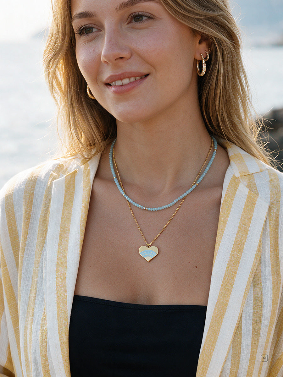 Seaside Heart Kette