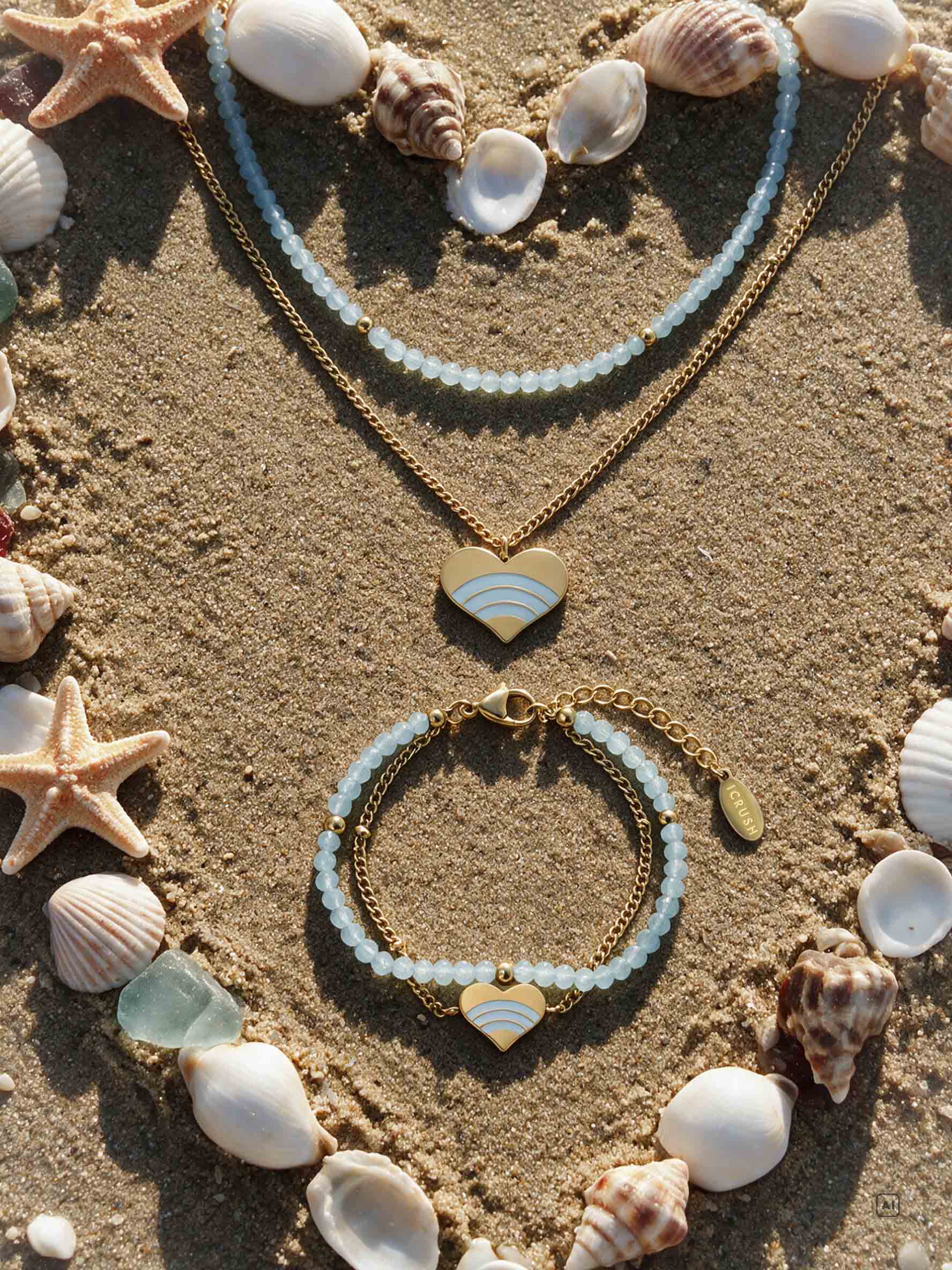 Seaside Heart Kette