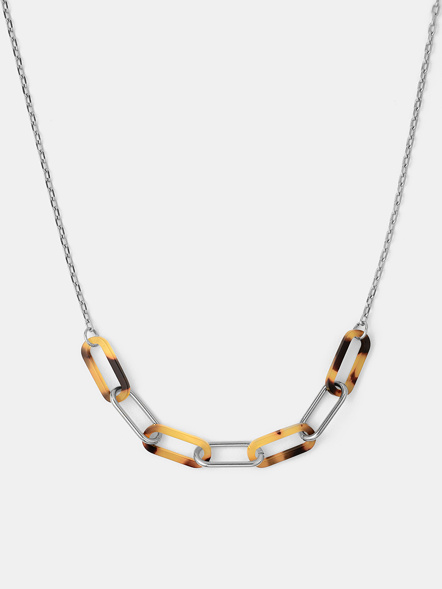Amber Texture Kette