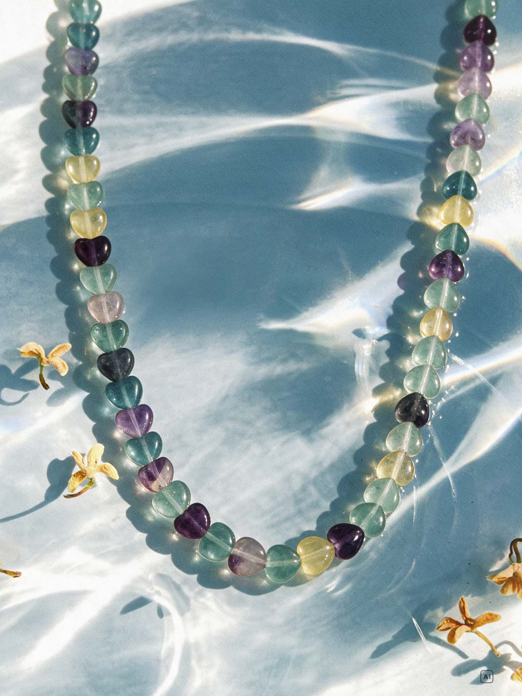 Colorful Hearts Kette