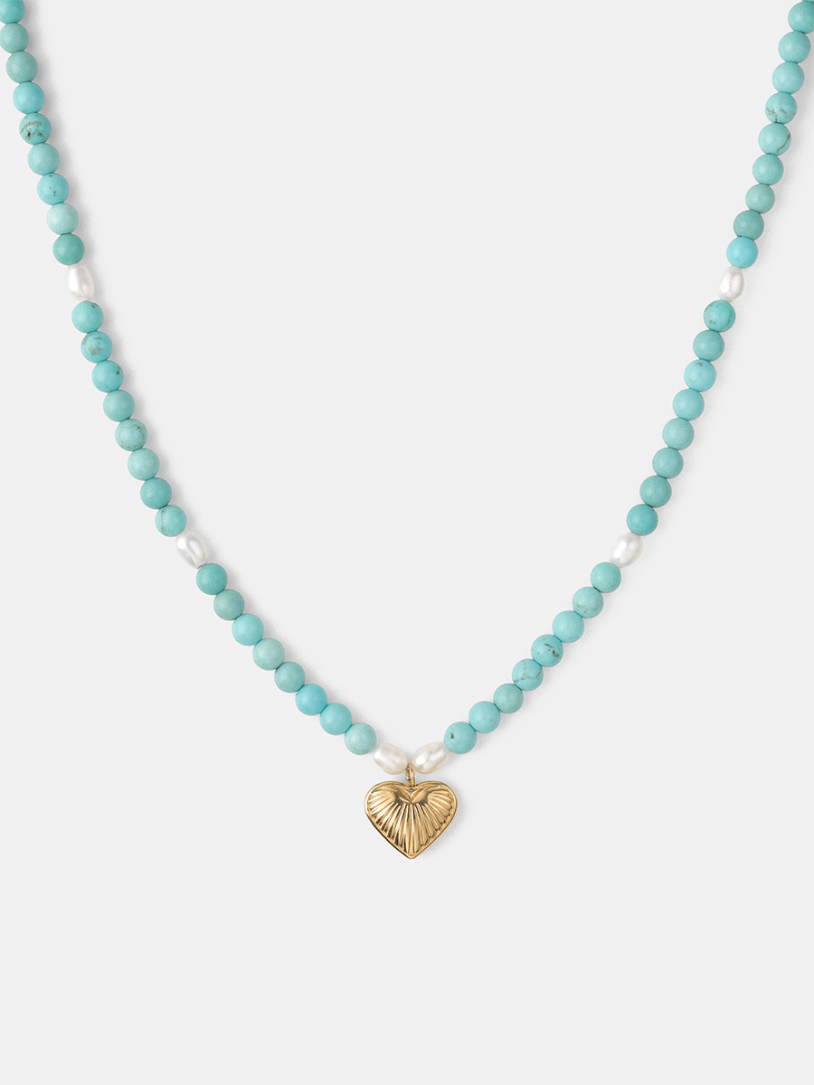 Bead Heart Kette