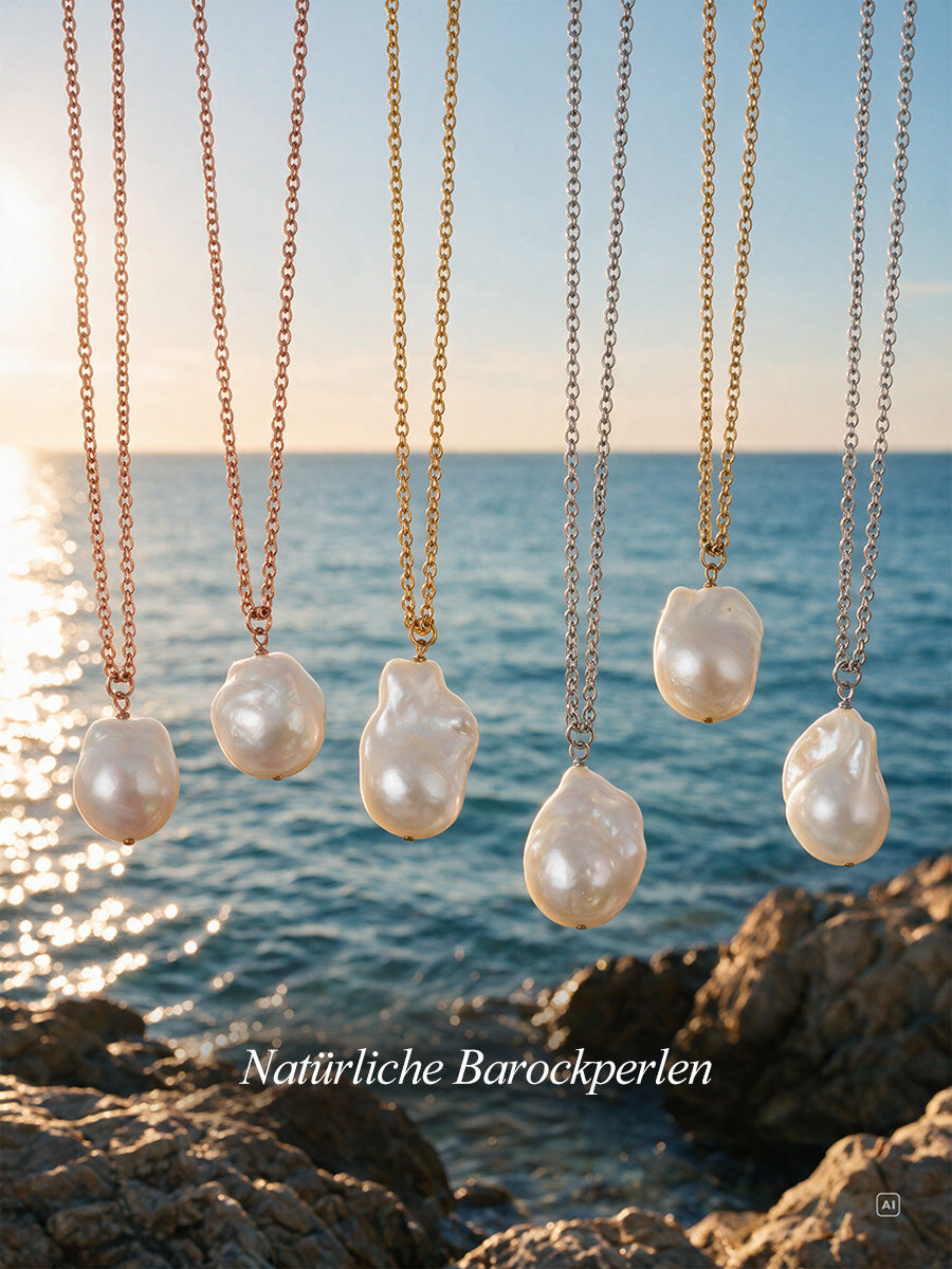 Iridescent Pearl Kette