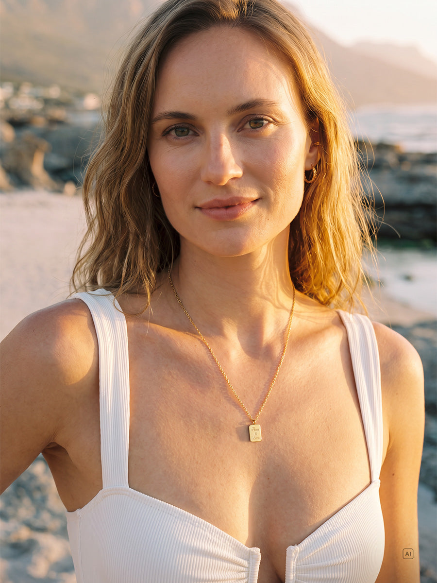 Inscribed Vow Kette