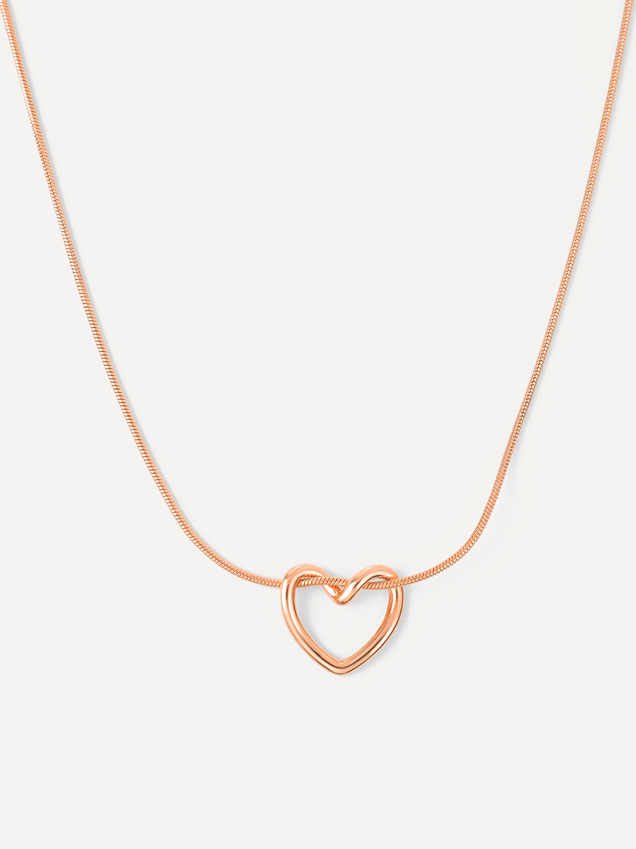 Threaded Heart Kette