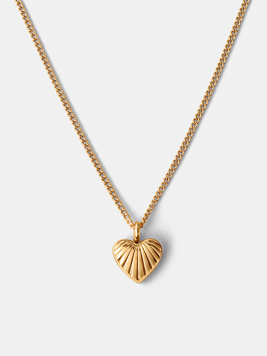 Seashell Heart Kette
