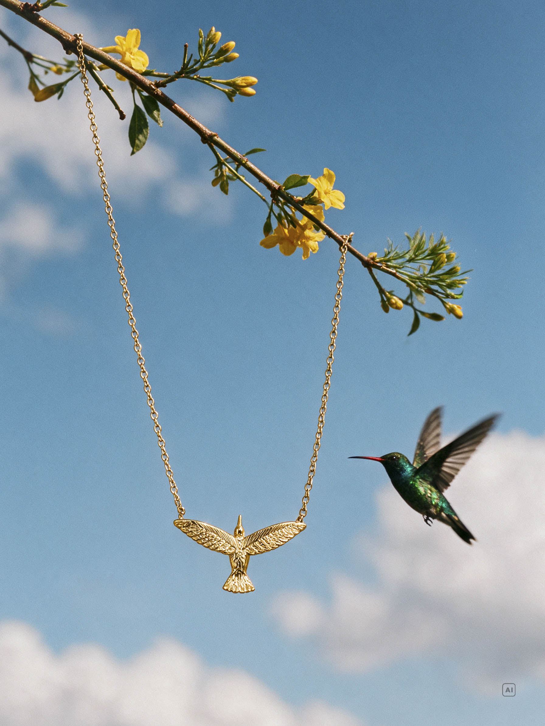 Creatura Flutter Hummingbird Kette