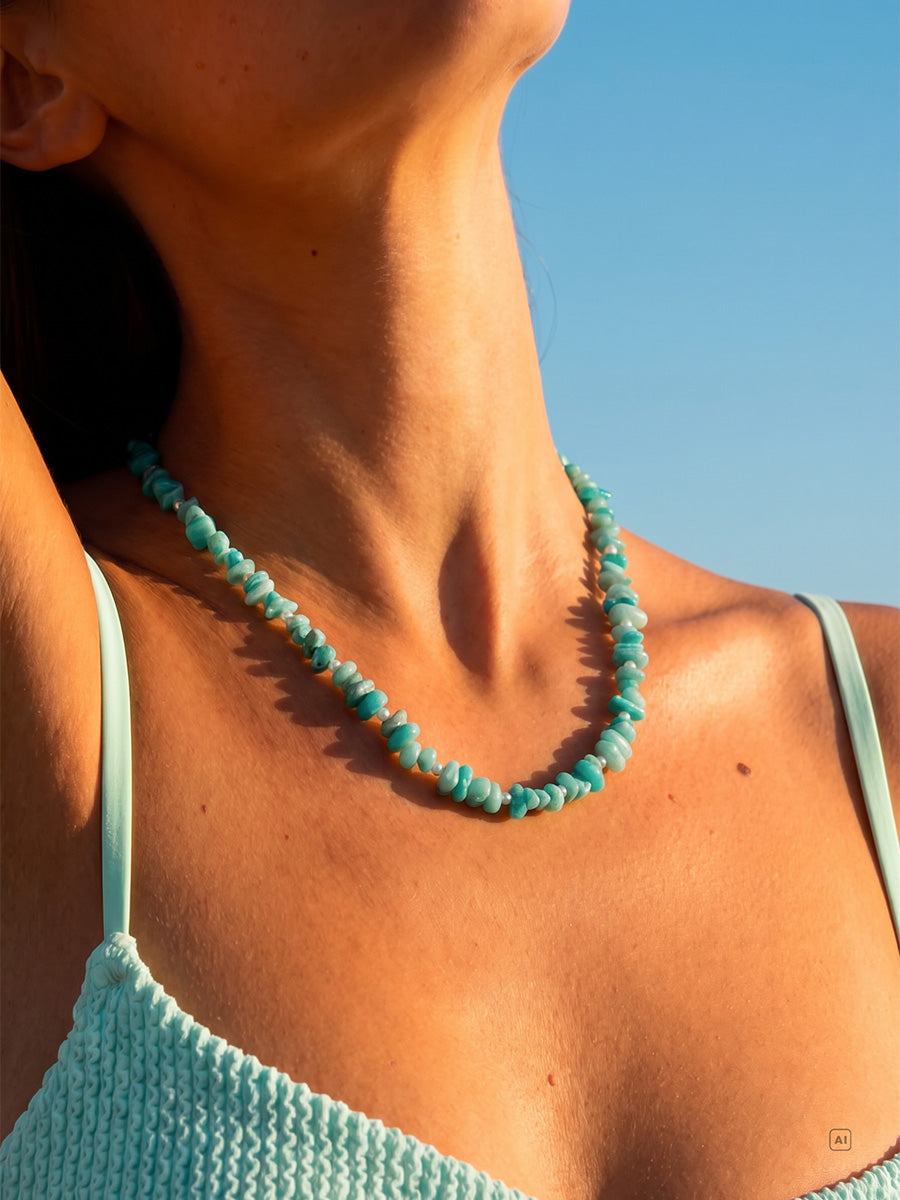 Ocean Pebble Kette