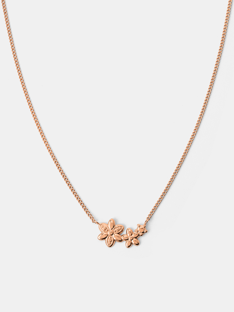Floral Duet Kette