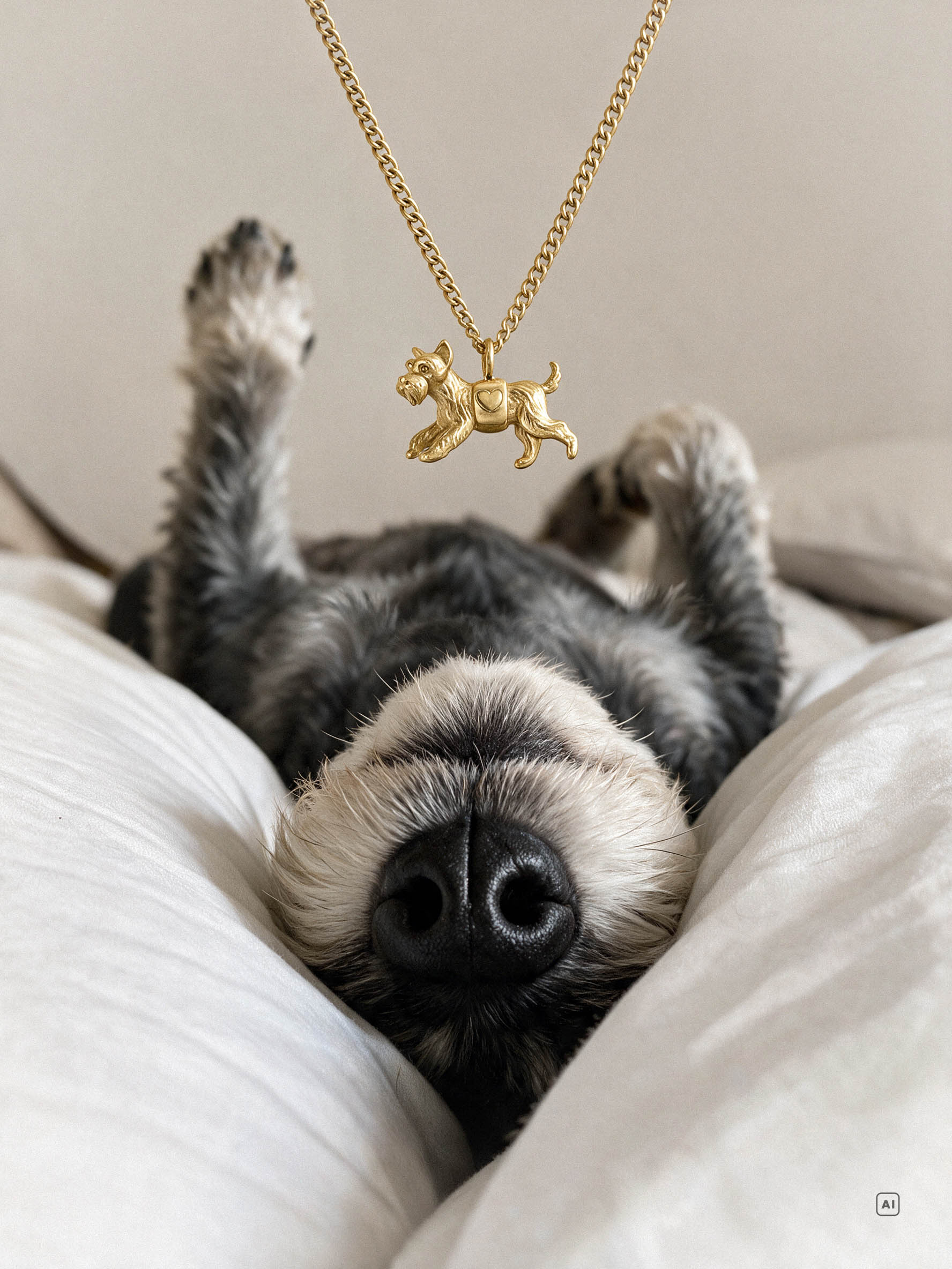 Creatura Dainty Schnauzer Kette