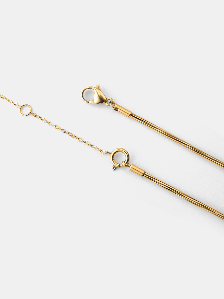 Crush Base Kette Snake – 2 mm
