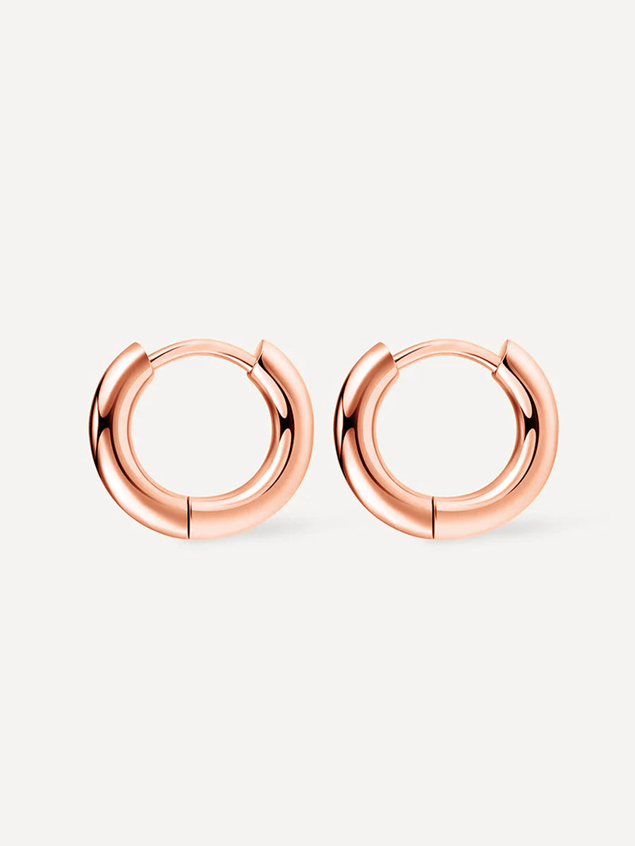 SMOOTH HOOP SMALL OHRRINGE