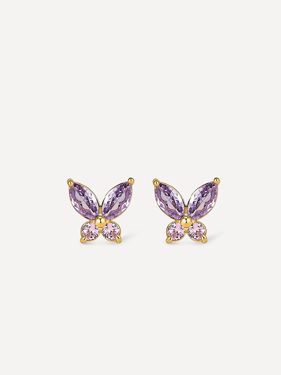 Conceptual Butterfly Ohrringe Gold
