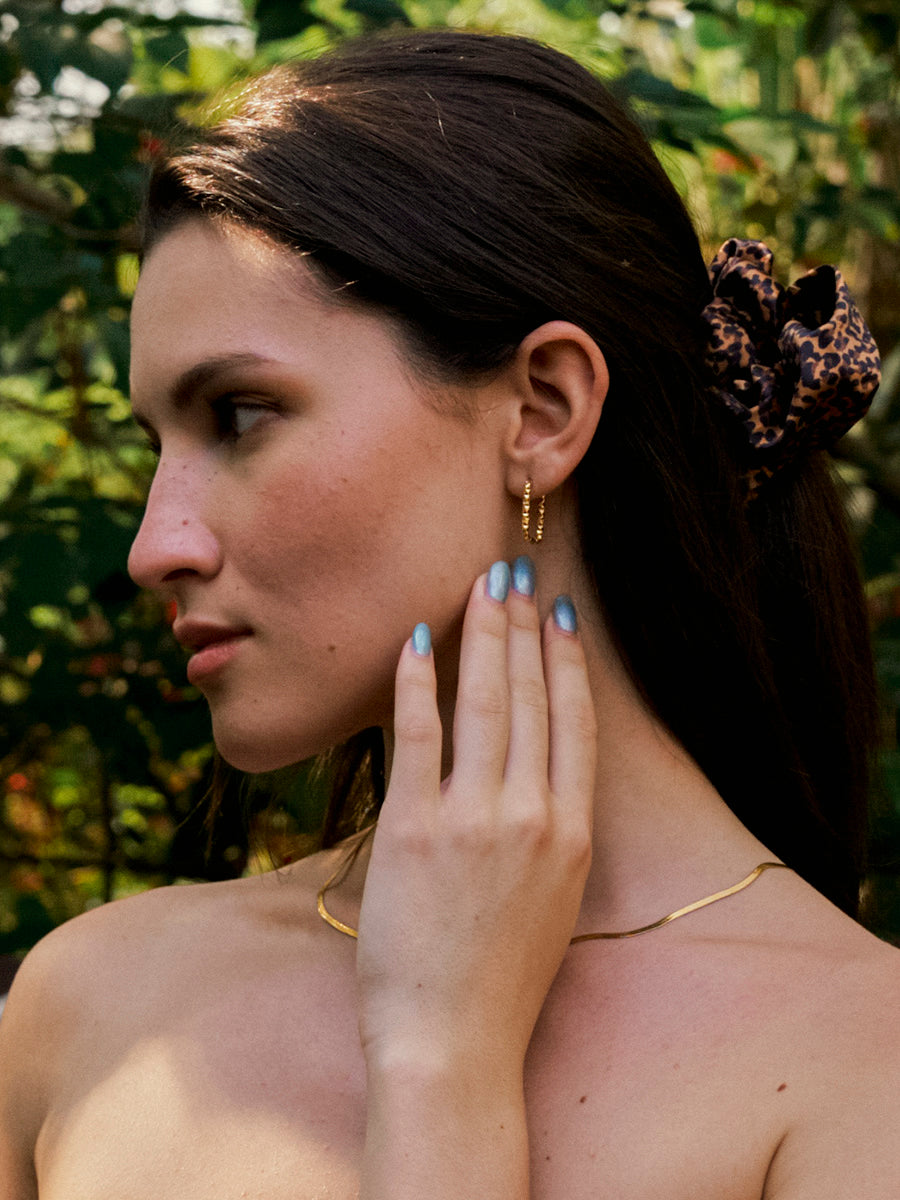 Geometric Hoop Earrings