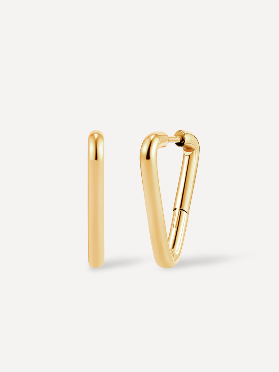Elegant Triangle Earrings