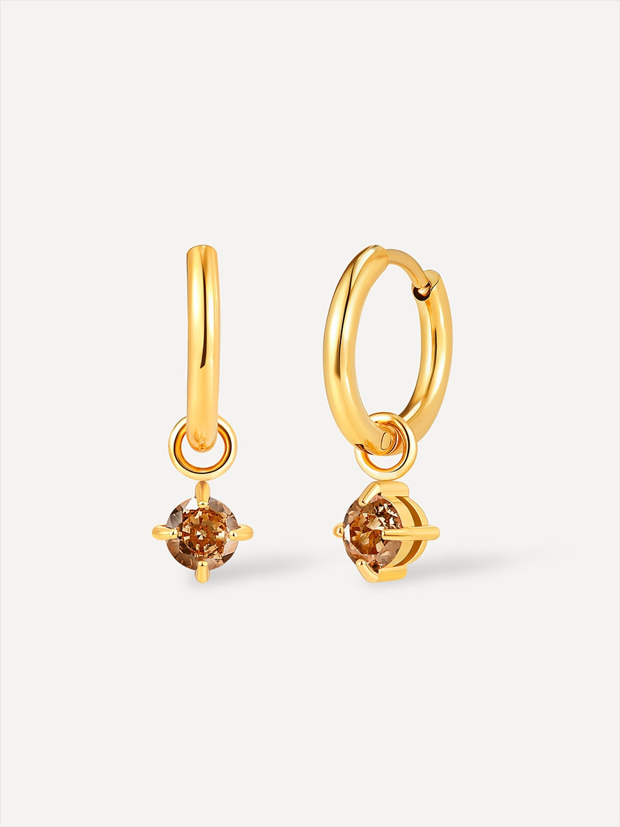 Kaleidos Champagne Earrings
