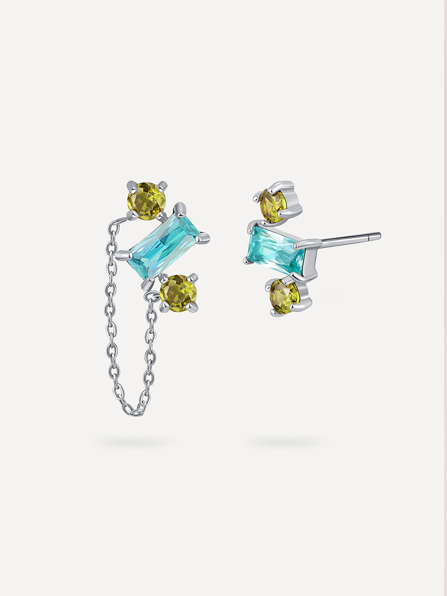 Tassel Oasis Ohrringe Silber
