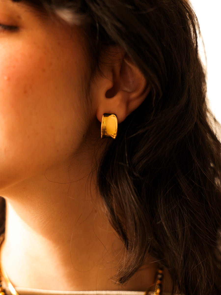 Flowing Arch Earrings