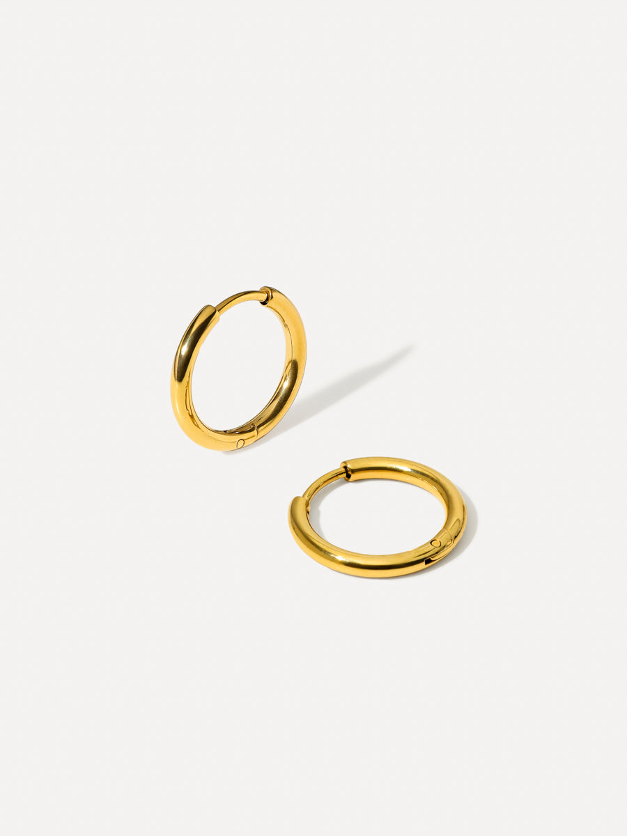 16mm Minimal Hoop Ohrringe