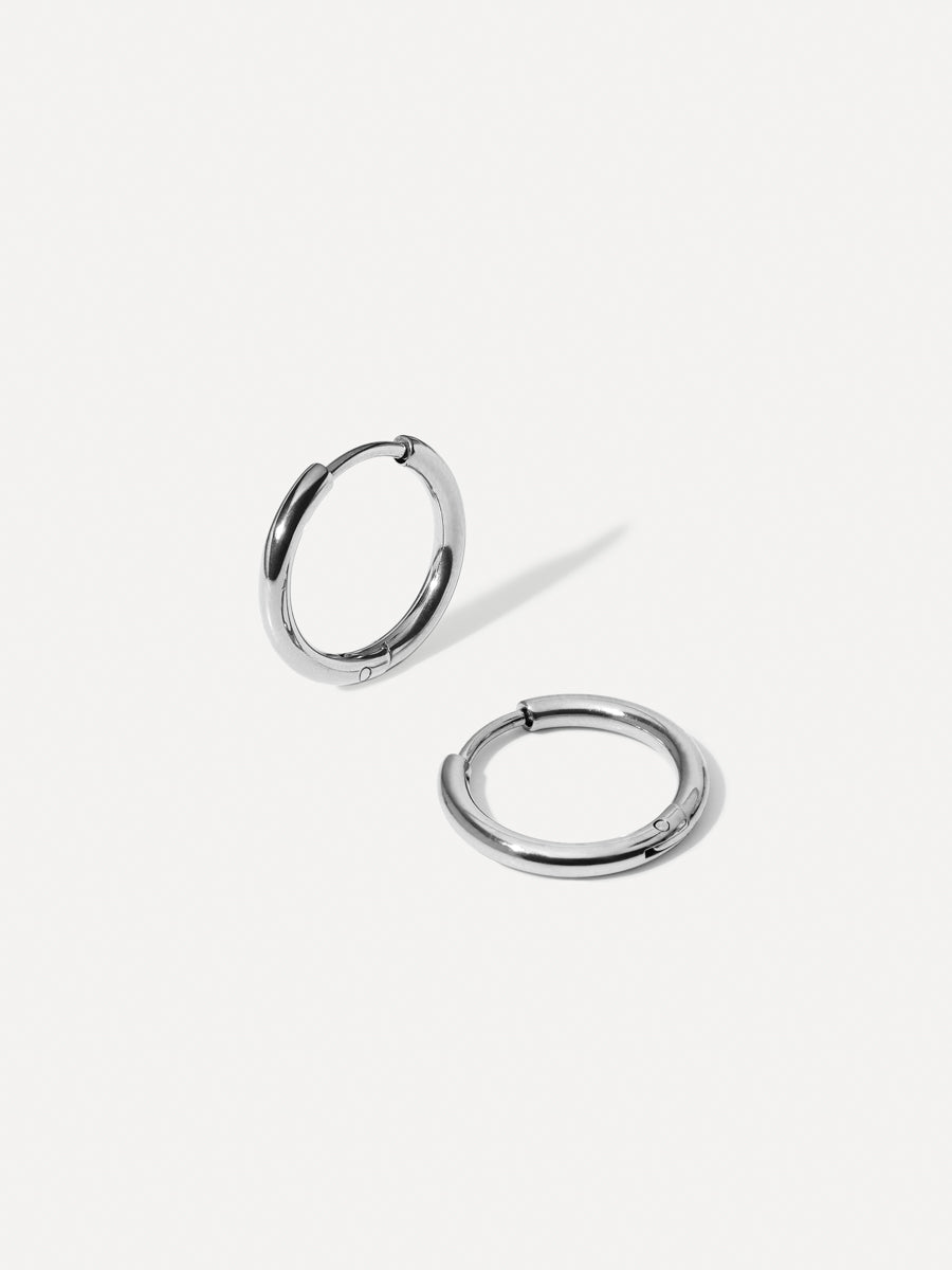 16mm Minimal Hoop Ohrringe