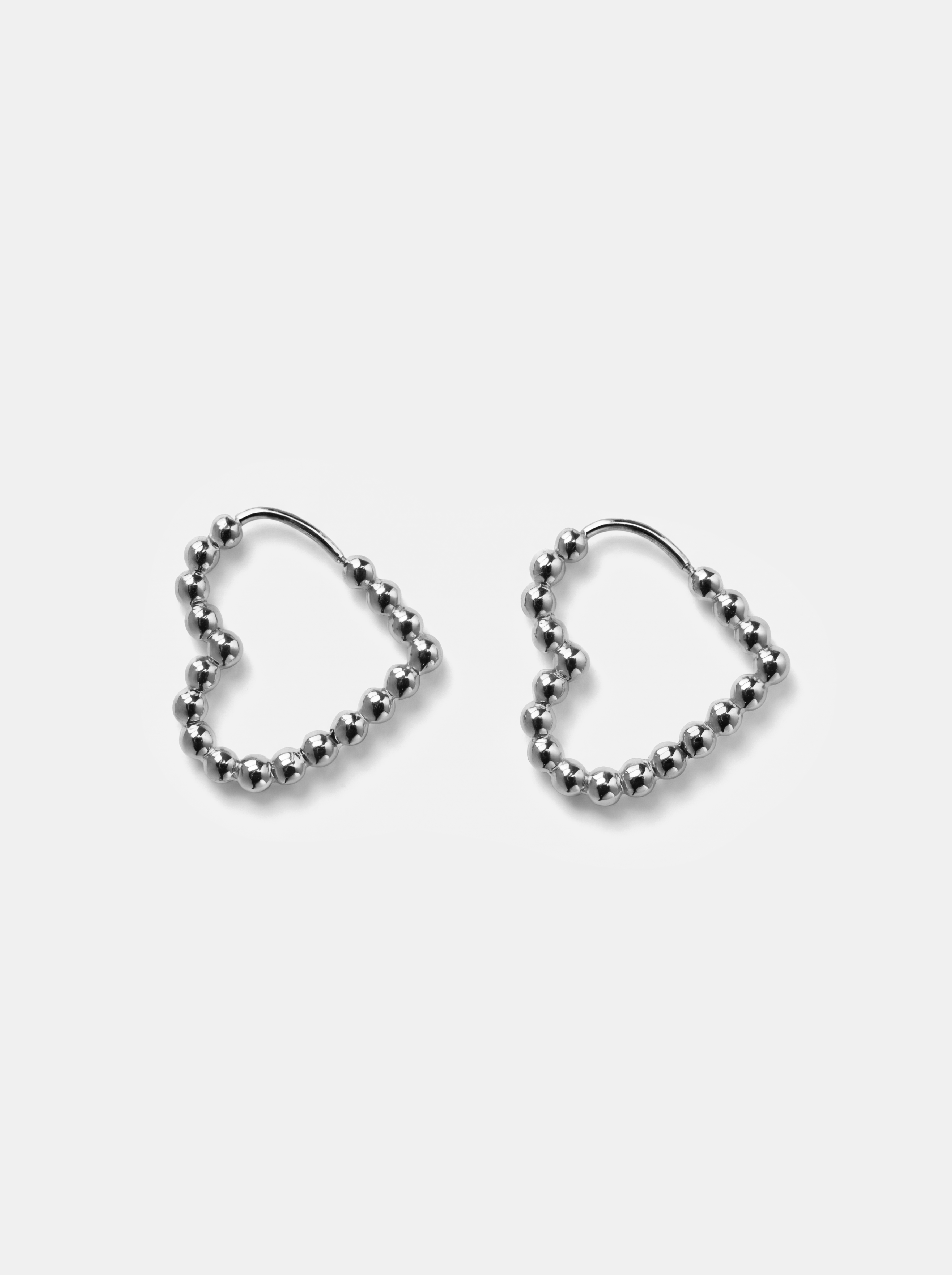 Beaded Heart Ohrringe