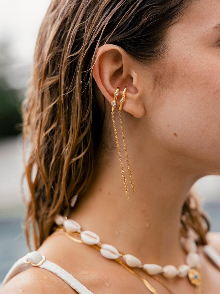 Celestial Drops Earcuff