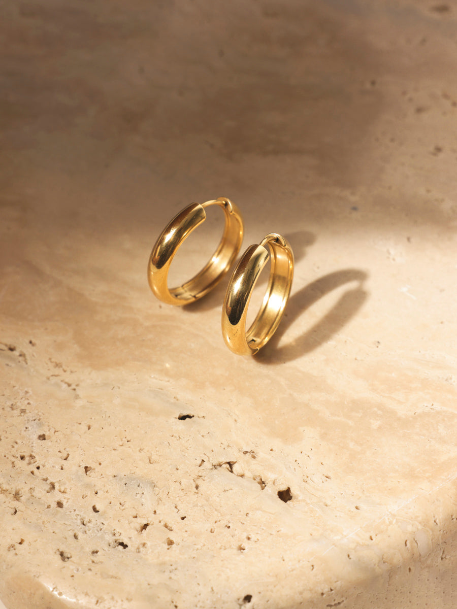 25mm Pure Circle Large Ohrringe