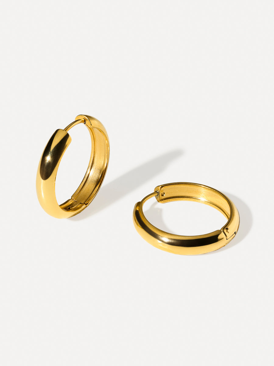 25mm Pure Circle Large Ohrringe