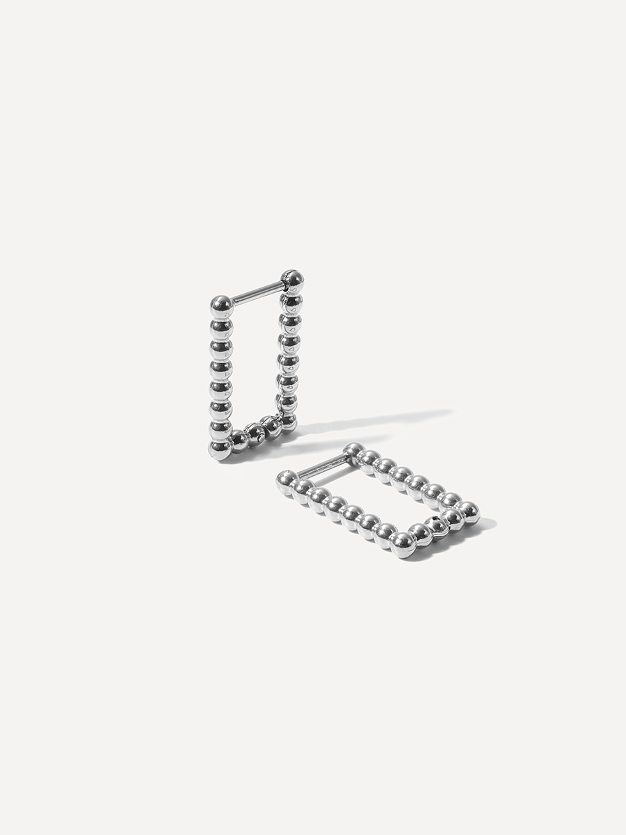 Rectangle Bubble Ohrringe